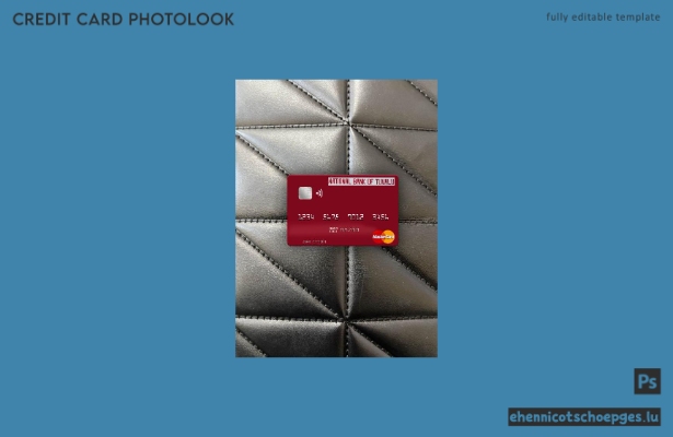 Tuvalu National Bank of Tuvalu Mastercard Photolook Beispielvorschau
